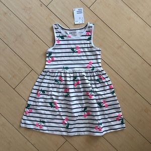 NWT Cherries & stripes dress